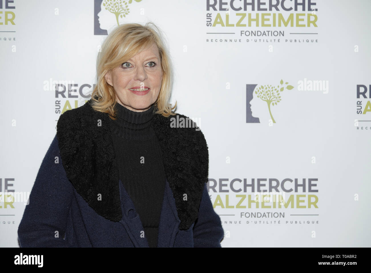 Paris, France. 18th Mar 2019. Chantal Ladesou - Photocall of the 14th Gala 2019 of the Association for Alzheimer Research at the Olympia in Paris on March 18, 2019 Credit: Véronique PHITOUSSI/Alamy Live News Stock Photo