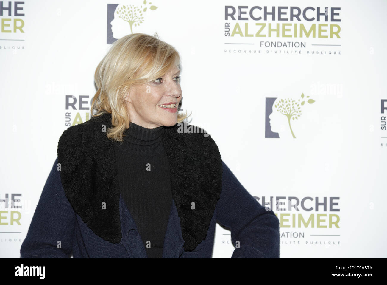 Paris, France. 18th Mar 2019. Chantal Ladesou - Photocall of the 14th Gala 2019 of the Association for Alzheimer Research at the Olympia in Paris on March 18, 2019 Credit: Véronique PHITOUSSI/Alamy Live News Stock Photo