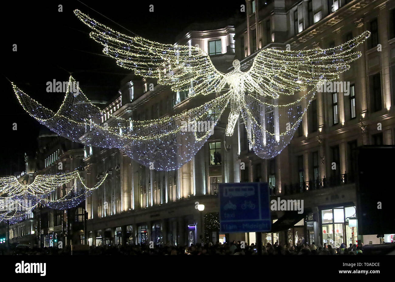 Nov 17, 2016 London, England, UK Regent Street's Spirit of