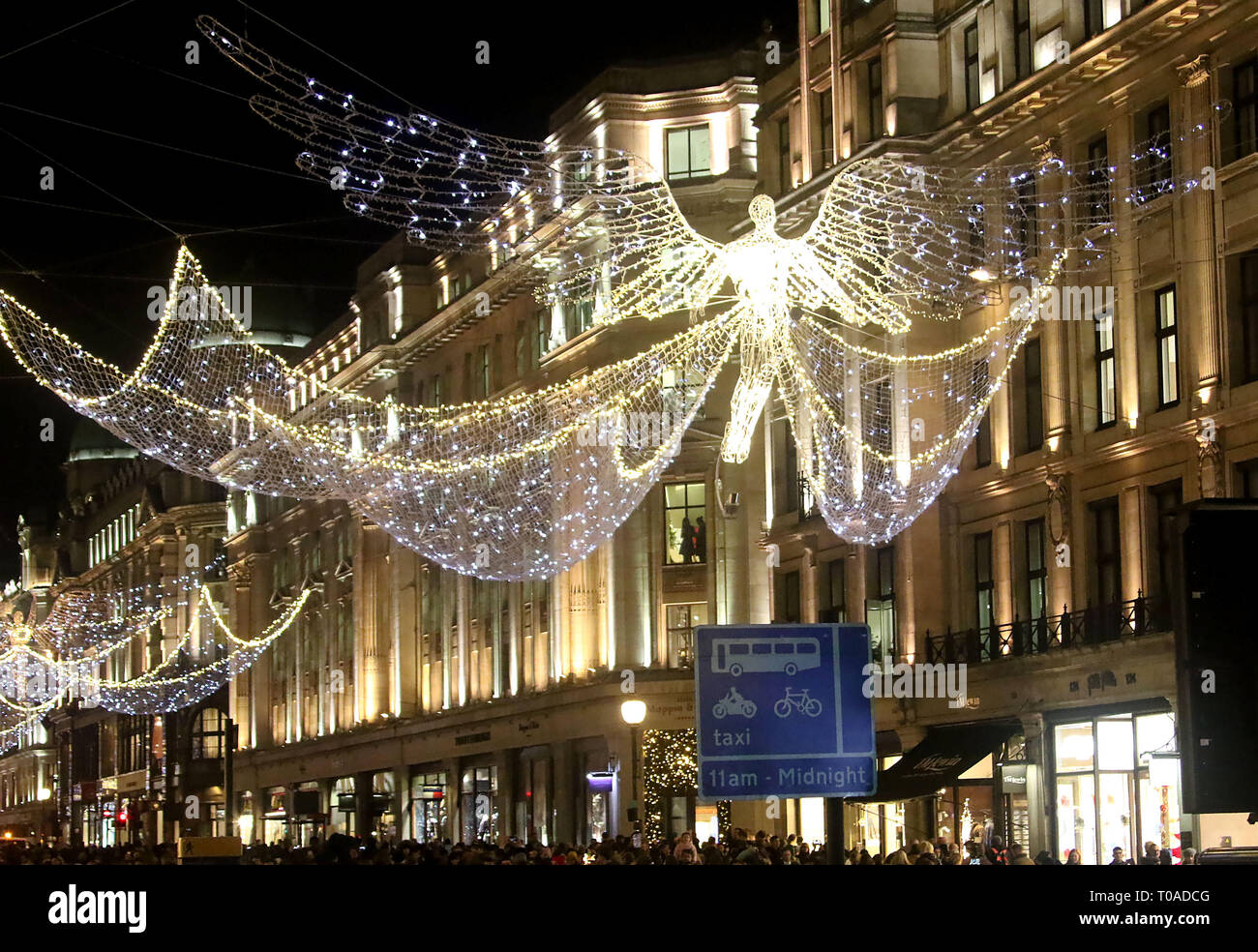 Nov 17, 2016 London, England, UK Regent Street's Spirit of