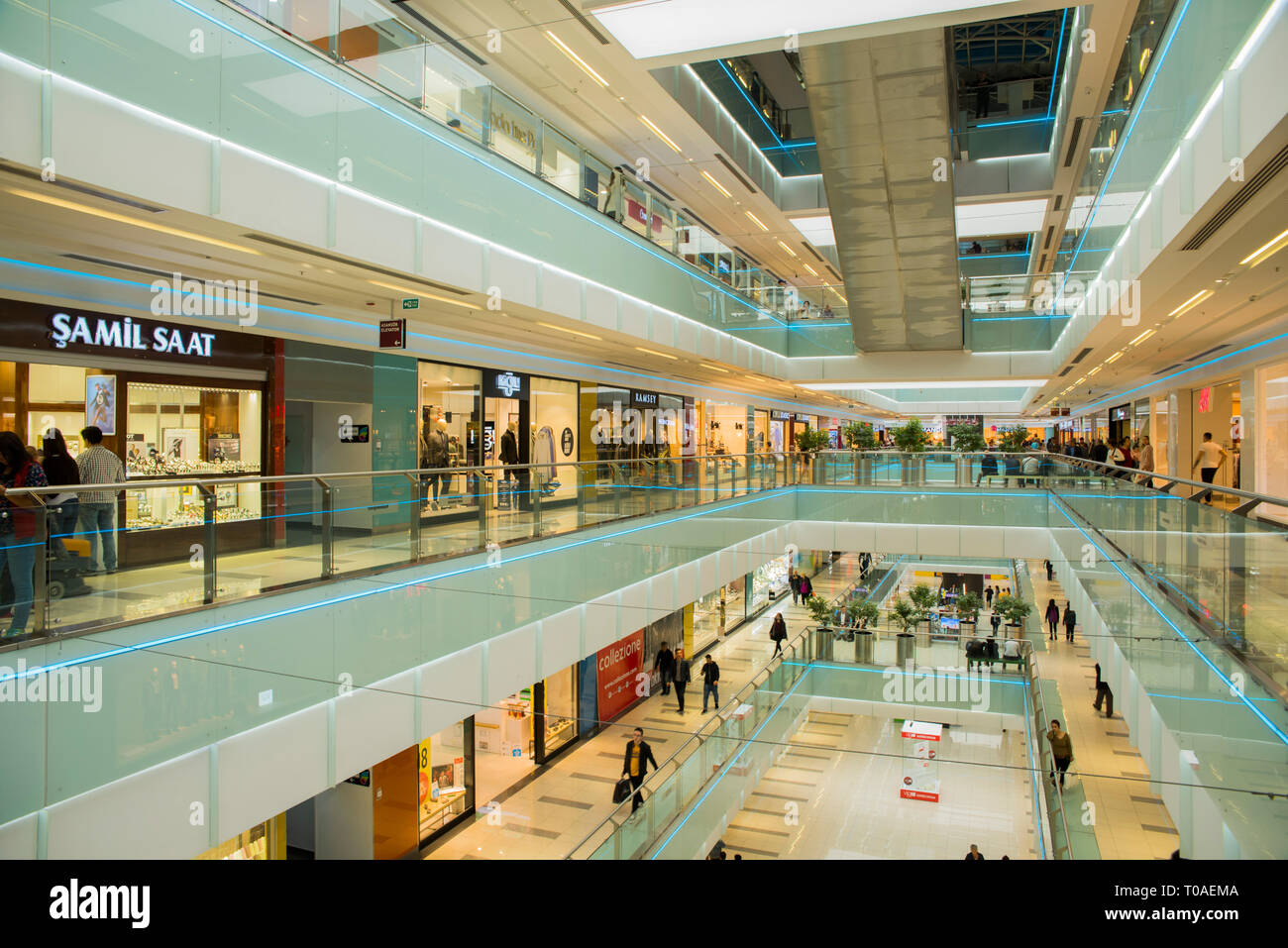 Türkei, Antalya, Einkaufszentrum MarkAntalya, Kazim Özalp Caddesi Stock Photo