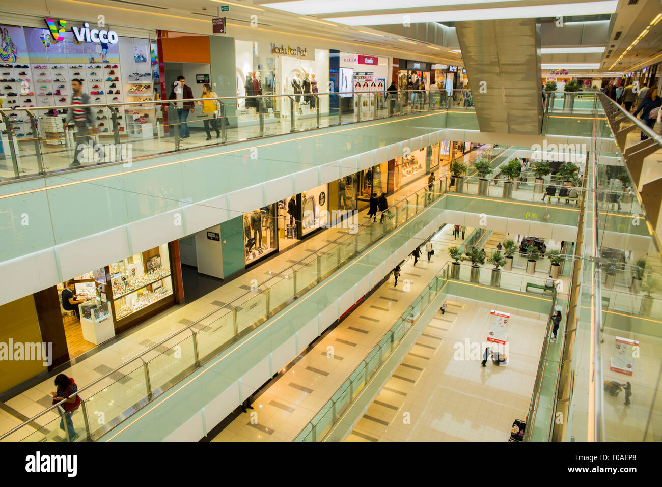 Türkei, Antalya, Einkaufszentrum MarkAntalya, Kazim Özalp Caddesi Stock Photo