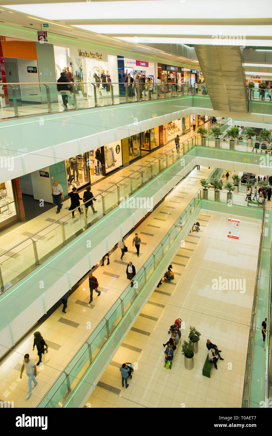 Türkei, Antalya, Einkaufszentrum MarkAntalya, Kazim Özalp Caddesi Stock Photo