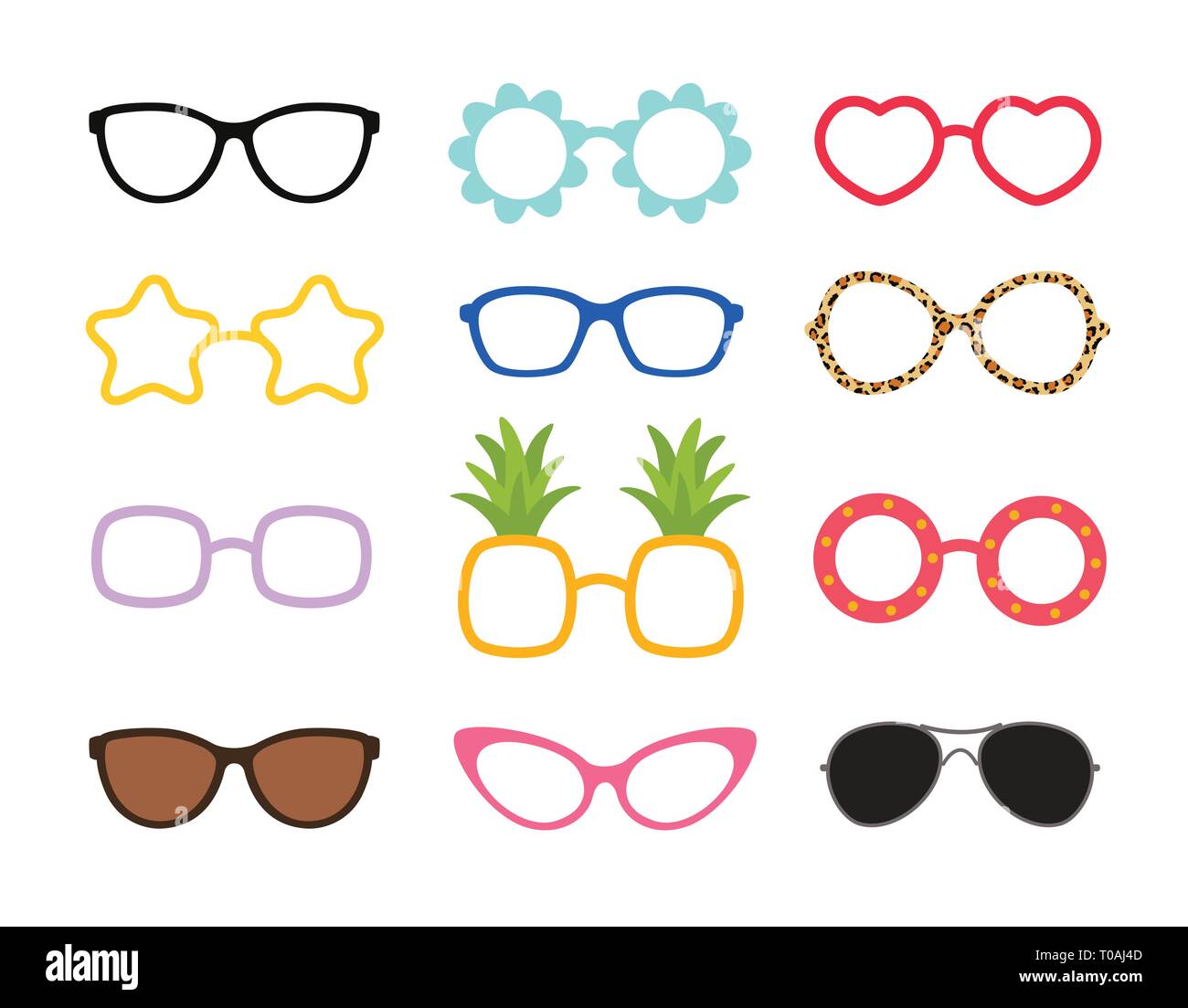 Pink sunglass doodle clipart for summer beach vacation eye wear fashion  accessories isolated on white background. 29890055 Vector Art at Vecteezy