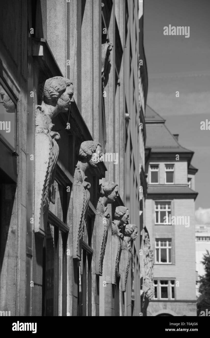 Faces of Leipzig Stock Photo Alamy