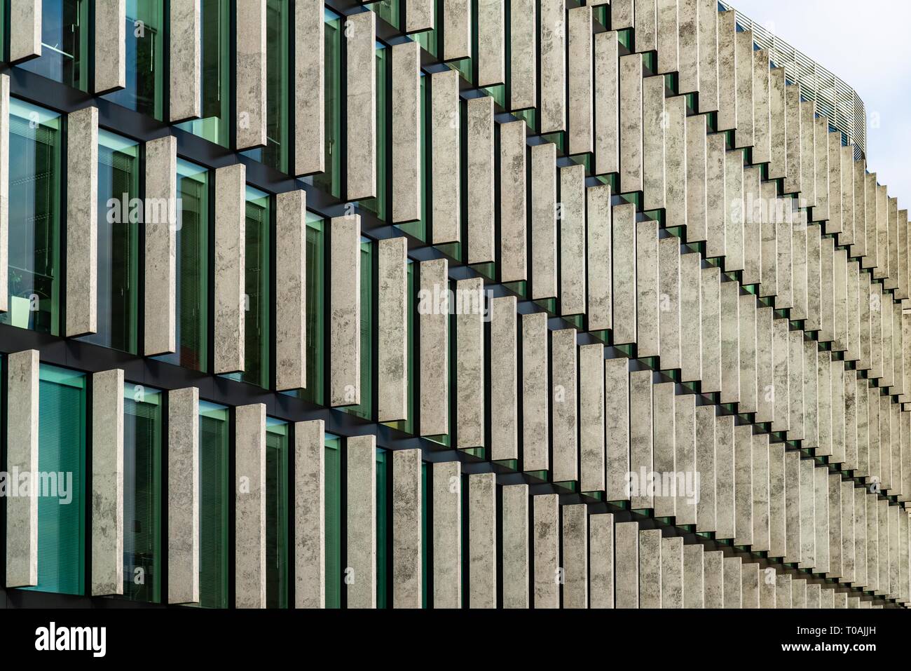 Abstract architectural detail of corporate building suitable as ...
