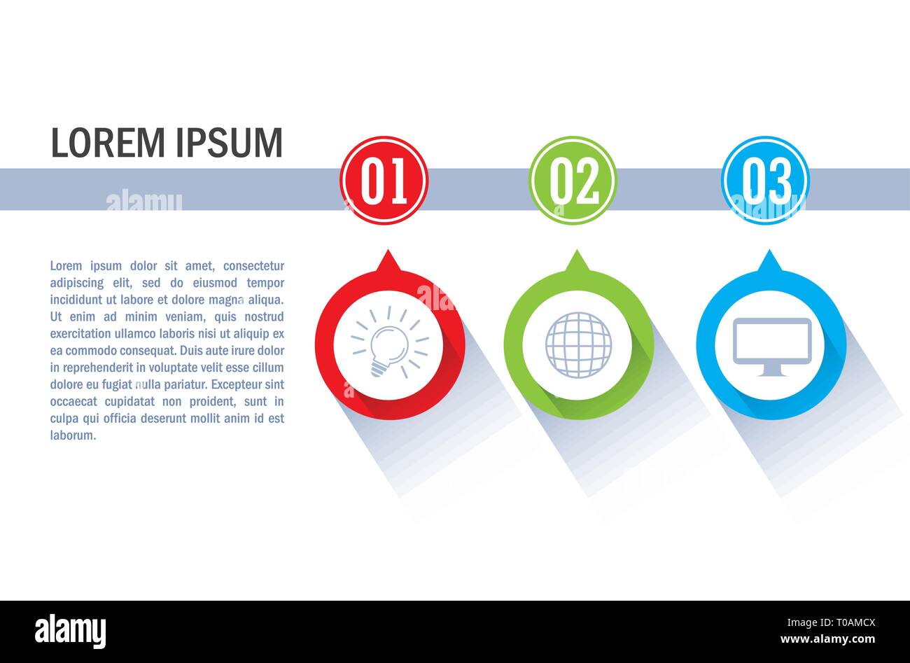infographic with business icons vector illustration design Stock Vector ...