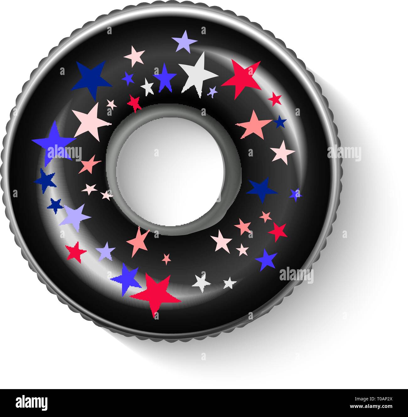 Float doughnut ring icon Stock Vector Image & Art - Alamy