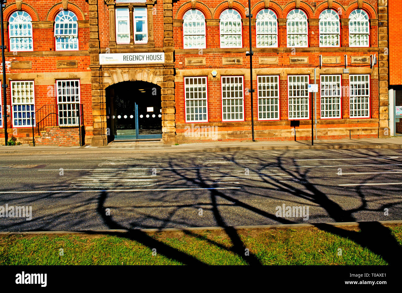 Sheffield, Regency House, student St Marys Road, England