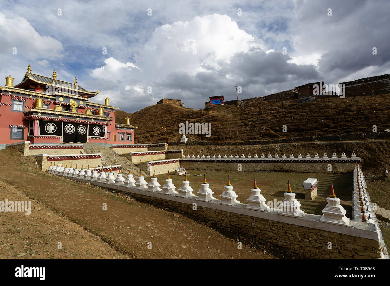 Tagong Monastery Autonomous district hi-res stock photography and images - Alamy