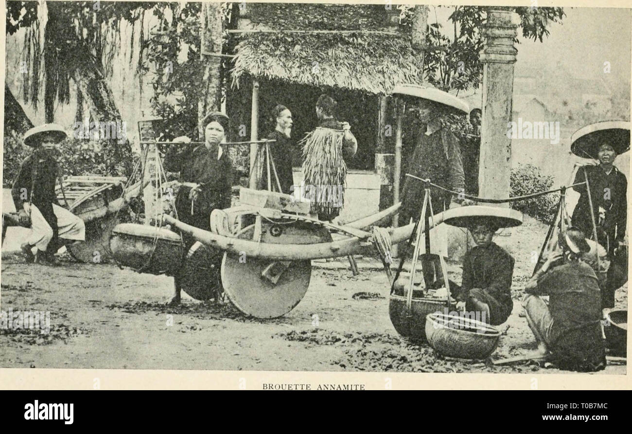 "Comment j'ai parcouru l'Indo-Chine : Birmanie, États Shans, Siam, Tonkin, Laos" (1901) Stock Photo