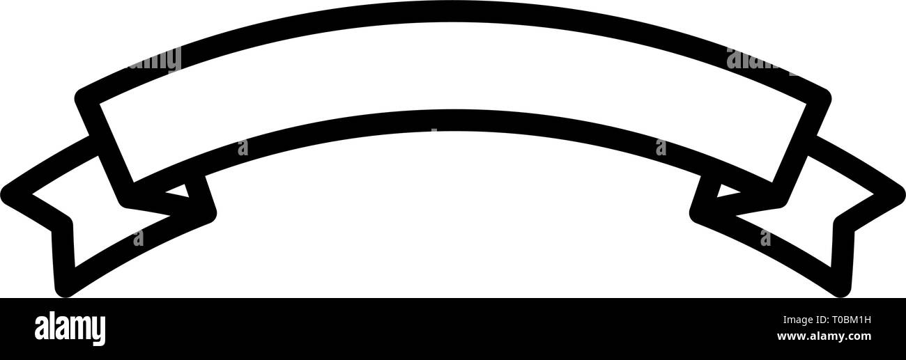 ribbon tape frame icon vector illustration design Stock Vector Image