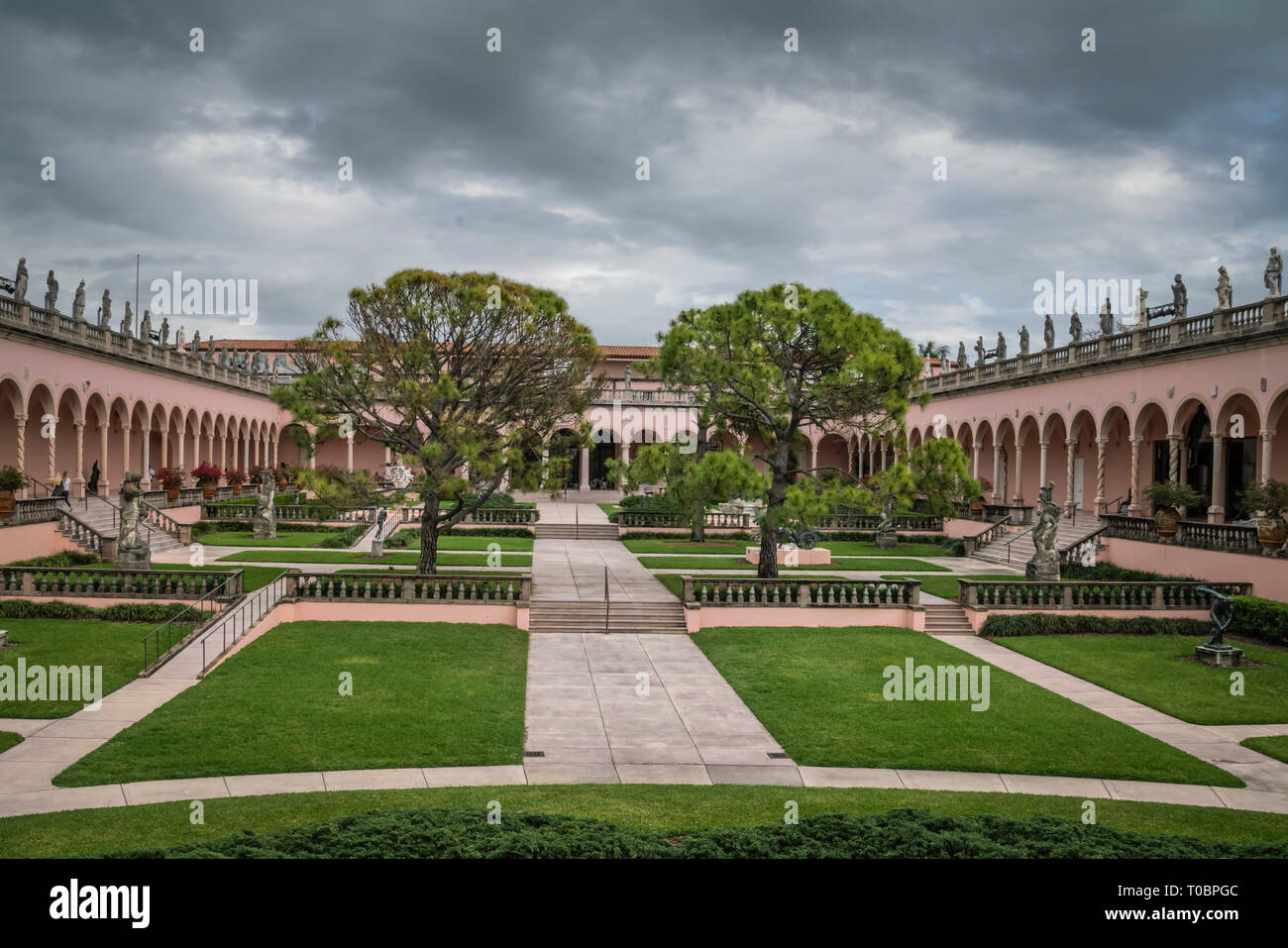 Mable Ringling Sarasota, Florida/USA-02/25/2019-The Ringling Art Museum preserves the ...