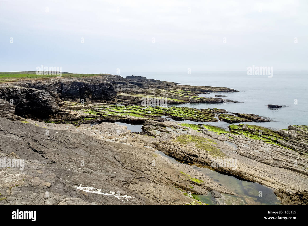 Hook Head at the tip of the Hook Peninsula in County Wexford, Ireland