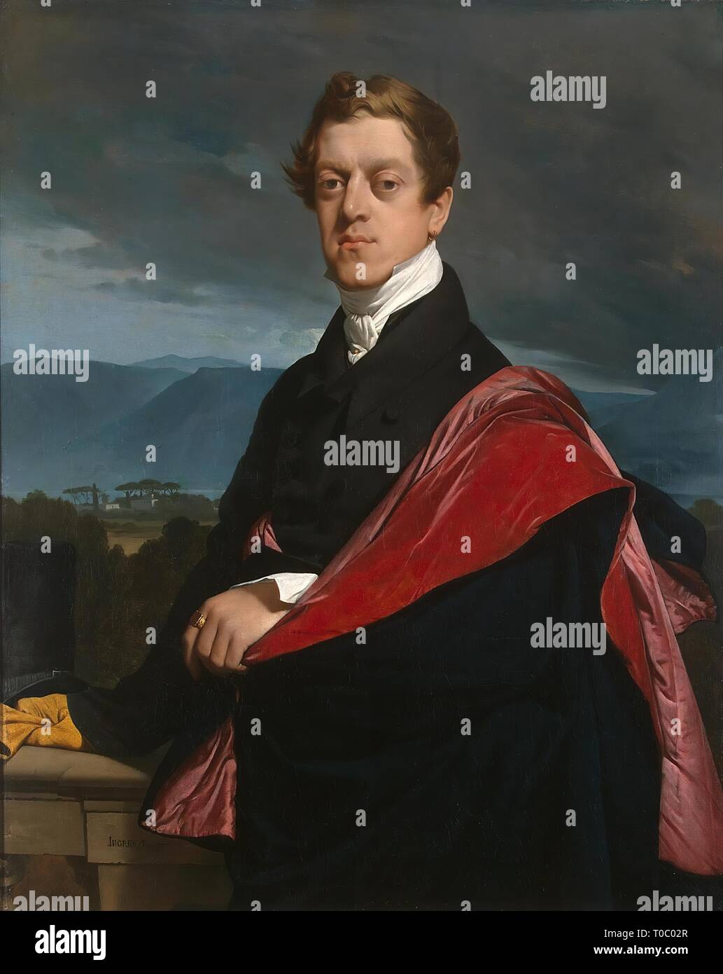 'Portrait of Count Nikolay Guryev'. France, 1821. Dimensions: 107x86 cm ...
