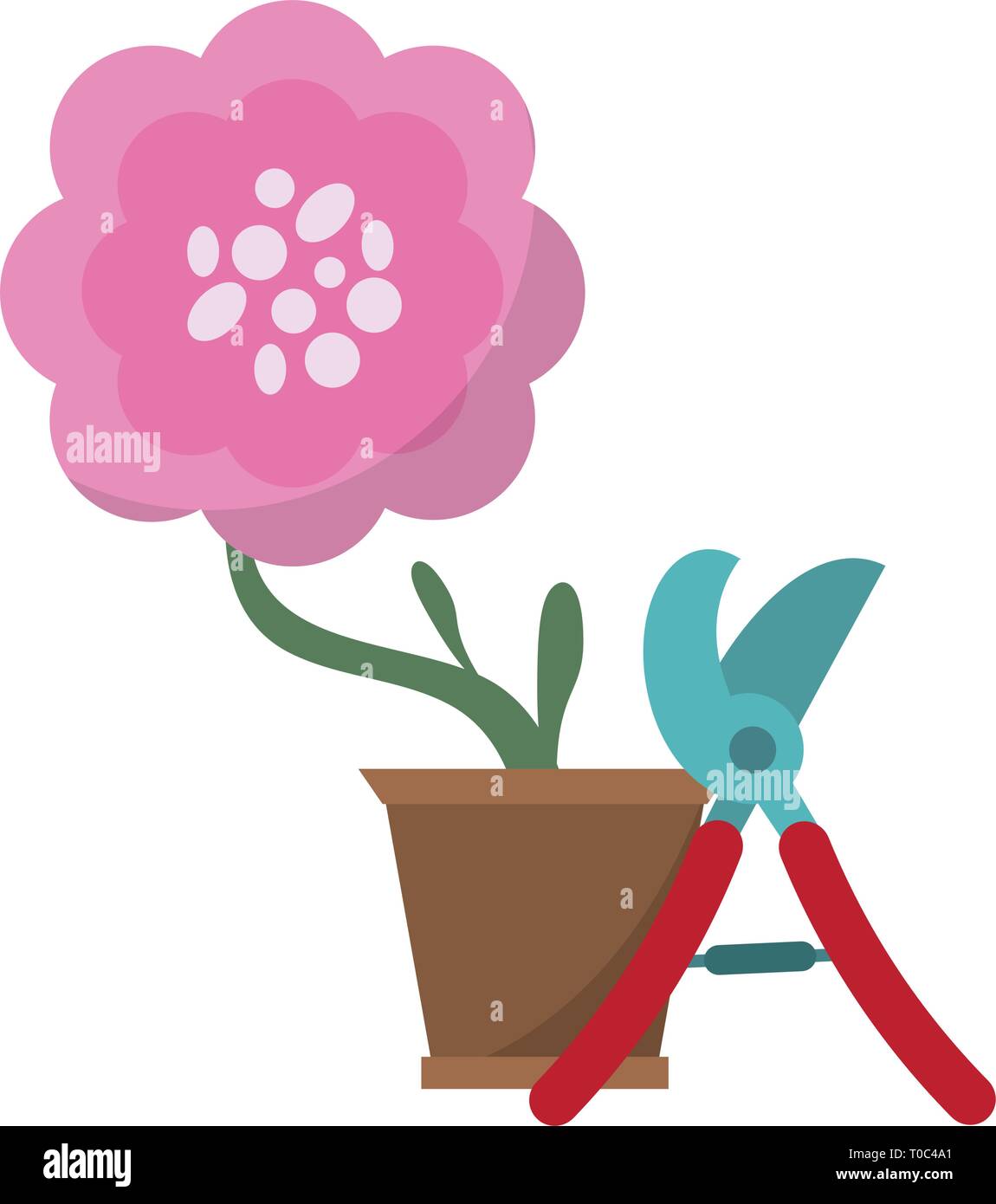 Gardening plants and tools Stock Vector Image & Art - Alamy