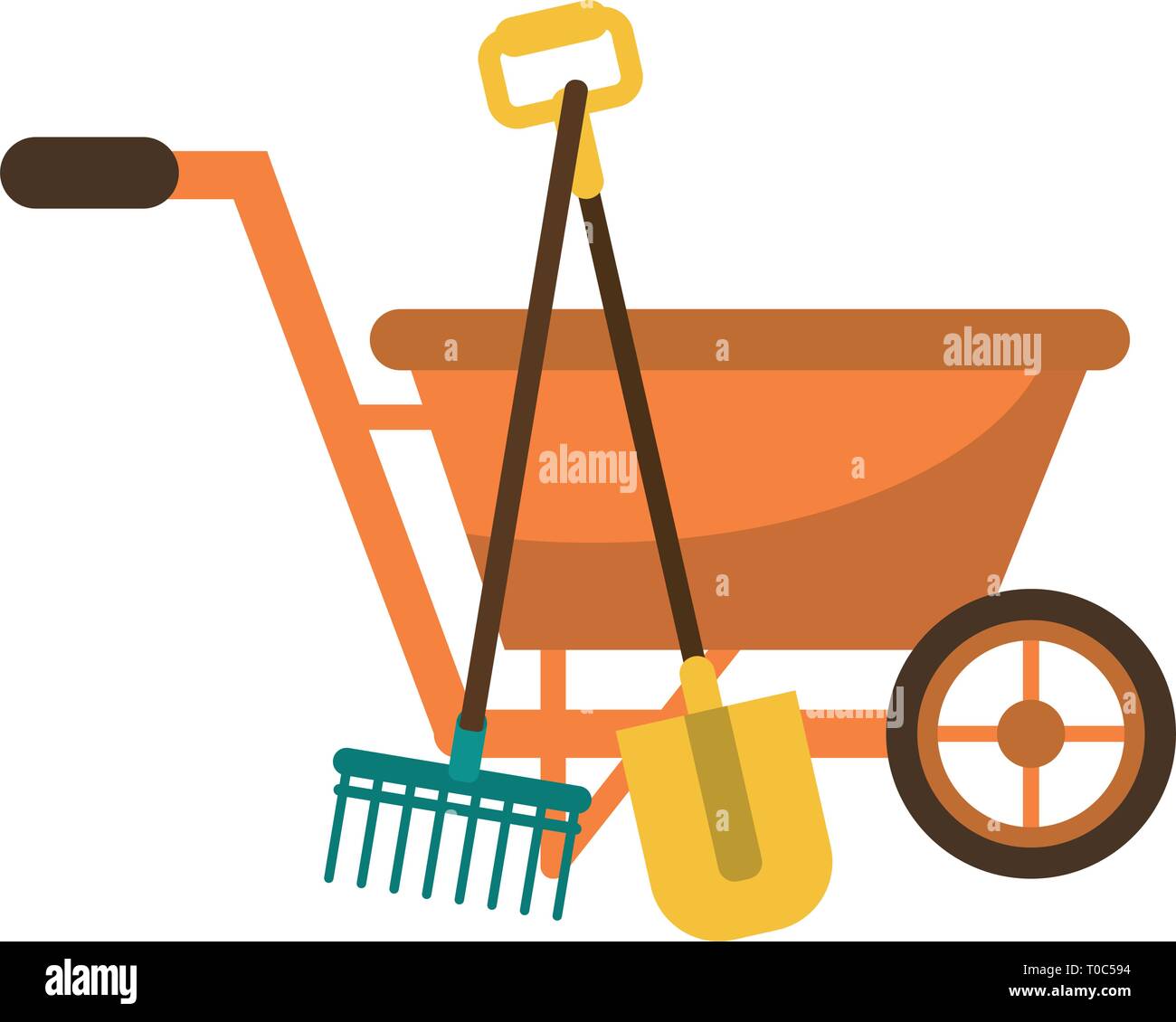 Gardening plants and tools Stock Vector Image & Art - Alamy