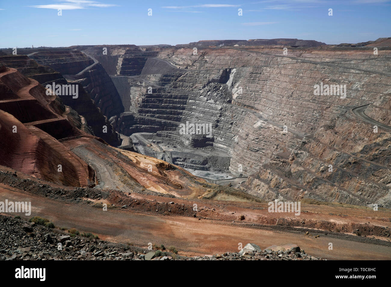 Super Pit at Kalgoorlie, Western Australia Stock Photo Alamy