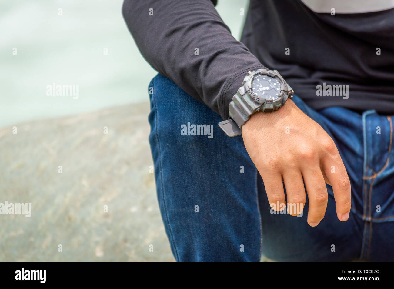 G shock watch hi-res stock photography and images - Alamy