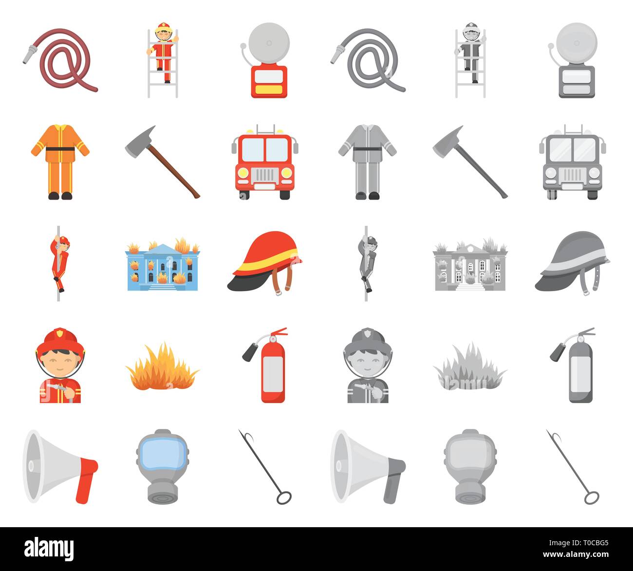 accessories,apparatus,art,attribute,axe,bucket,building,bunker,cartoon,mono,collection,conical,department,design,equipment,extinguishing,extingushier,fire,firefighter,firefighting,flame,gas,gear,helmet,icon,illustration,isolated,logo,mask,organization,pike,pole,pump,ring,separation,service,set,sign,slide,symbol,tools,vector,web Vector Vectors , Stock Vector