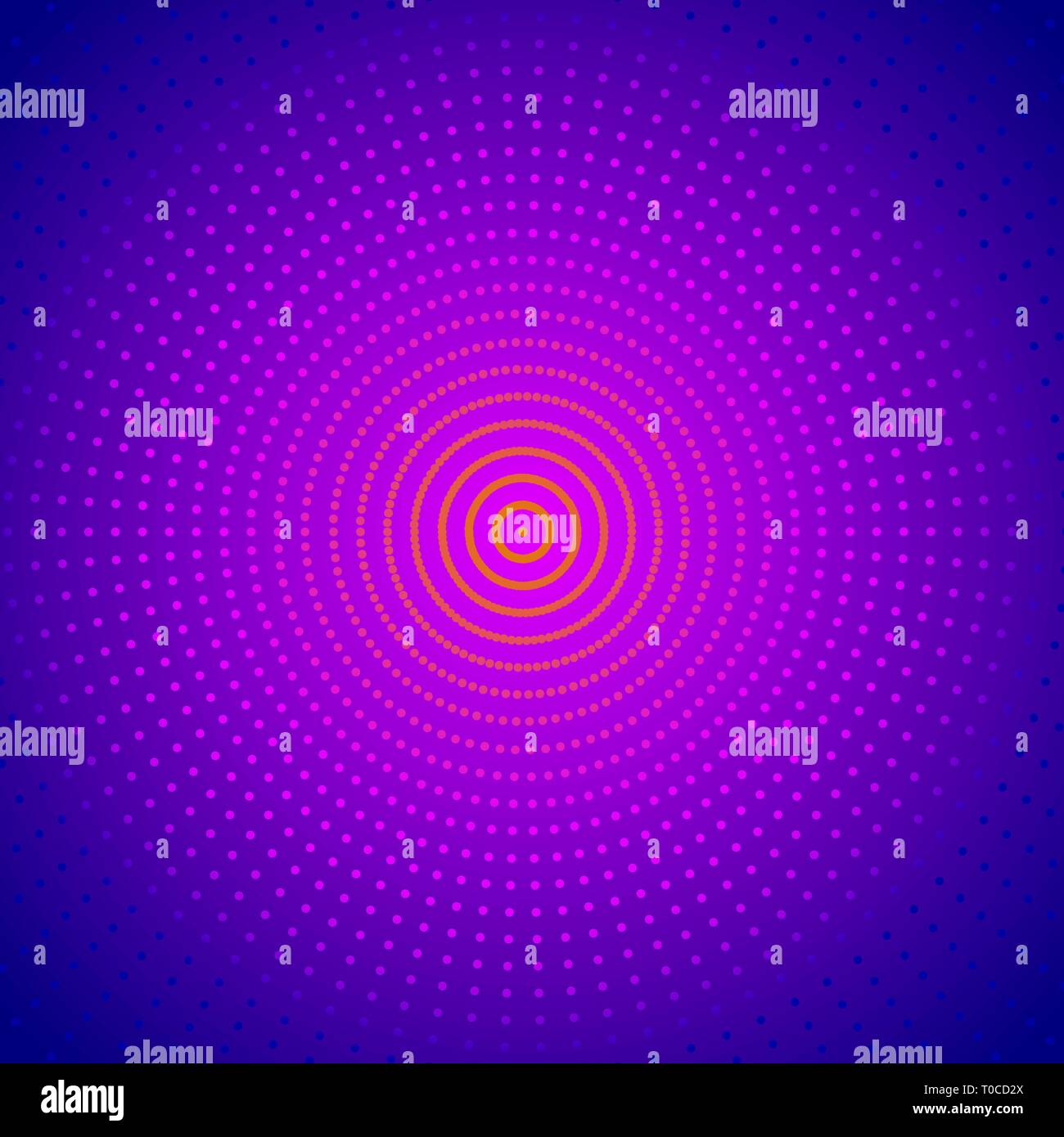 Abstract vector background with dotted lines. Vector illustration. Vibrant colors Stock Vector