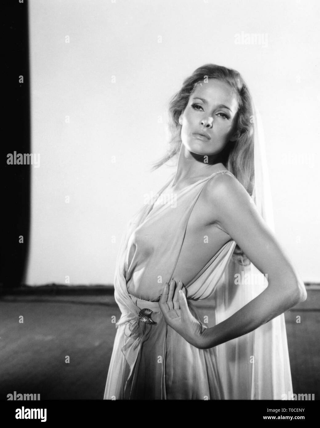 Ursula Andress as Ayesha SHE 1965 Portrait novel H. Rider Haggard Hammer Films / Associated British Picture Corporation ( ABPC ) Stock Photo