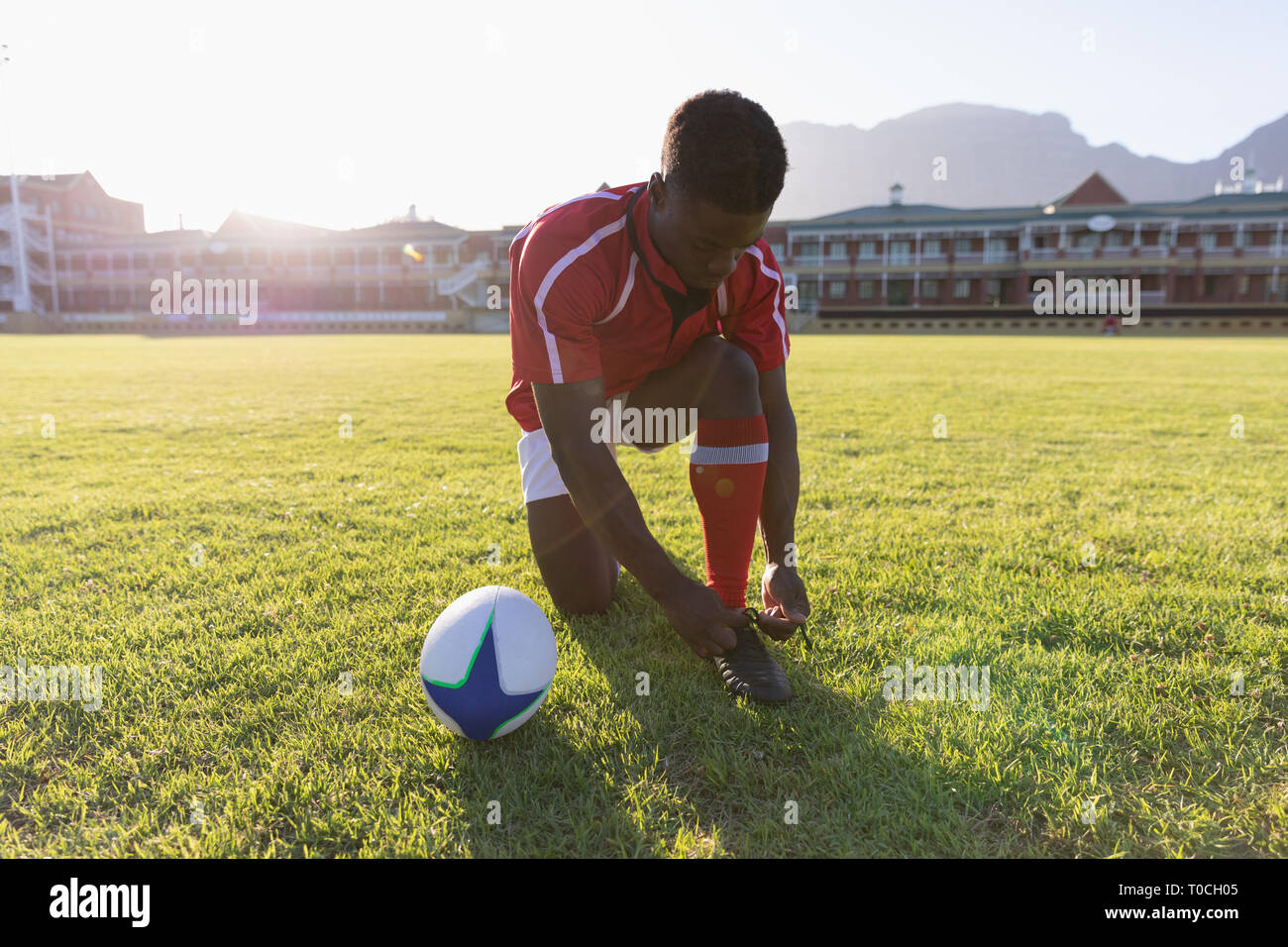 Pleading Rugby Player African rugby player hi-res stock photography and images - Alamy