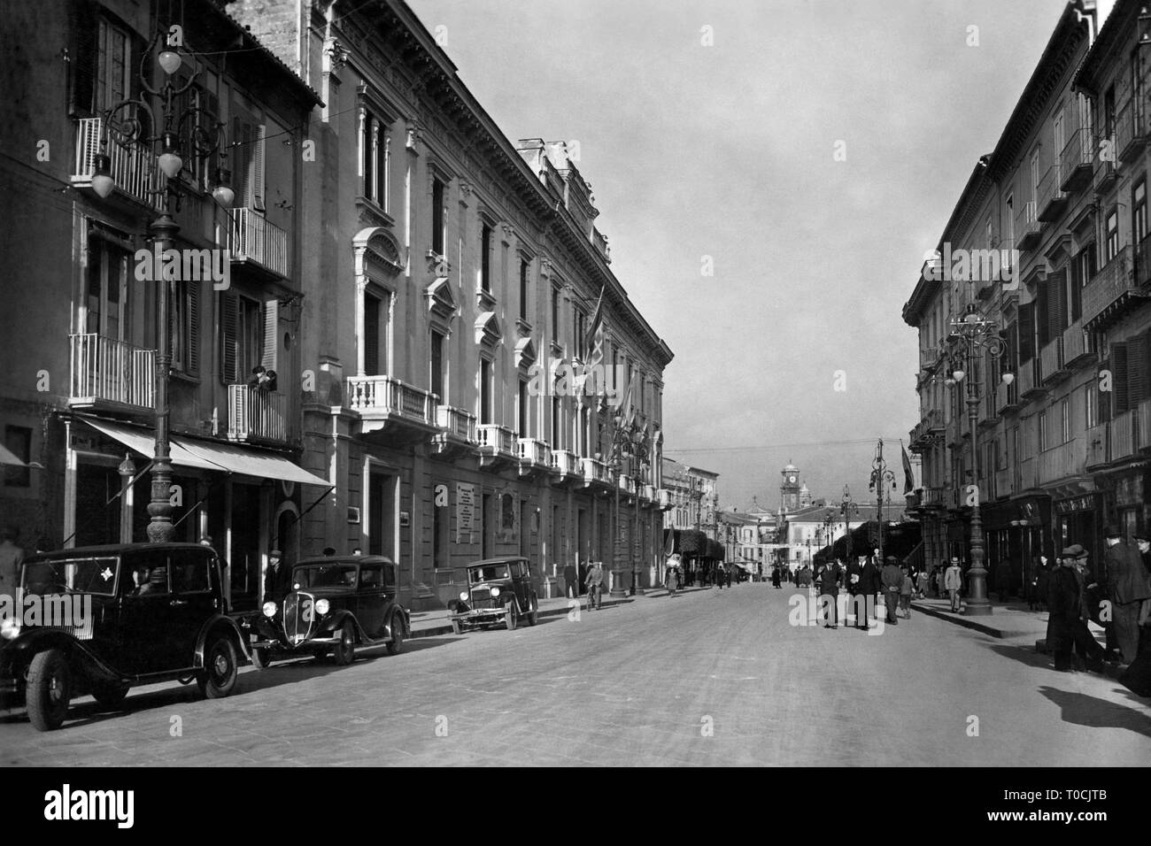 avellino, campania, italy 1925 Stock Photo
