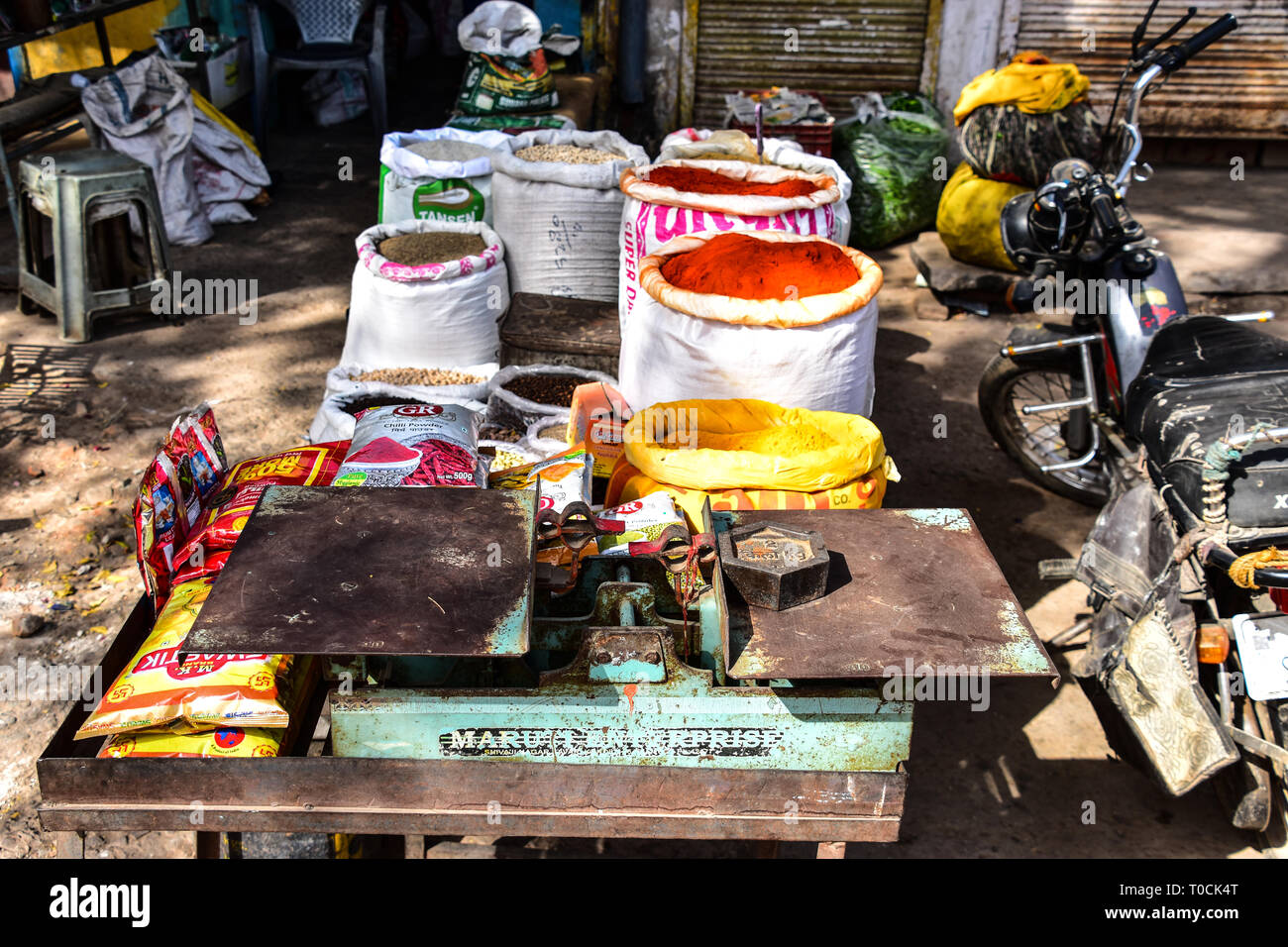 Indian weighing scales hires stock photography and images Alamy
