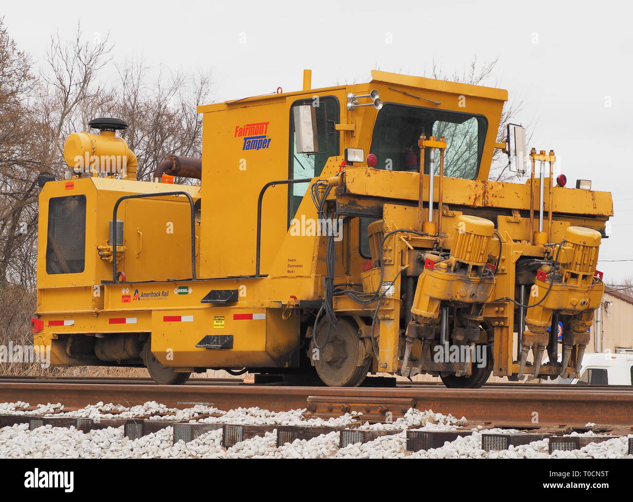 Track tamper hires stock photography and images Alamy