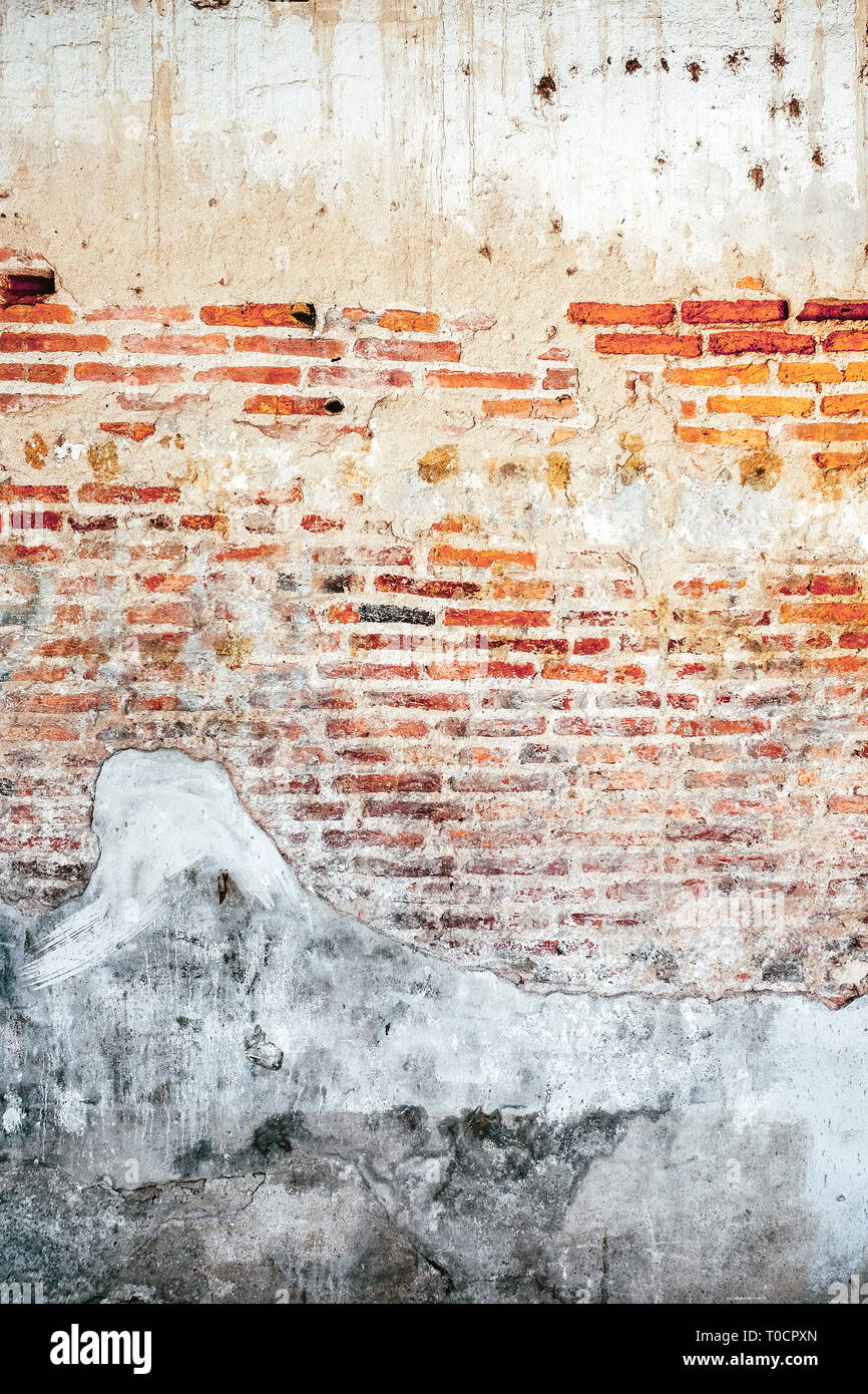 Old brick wall background Stock Photo