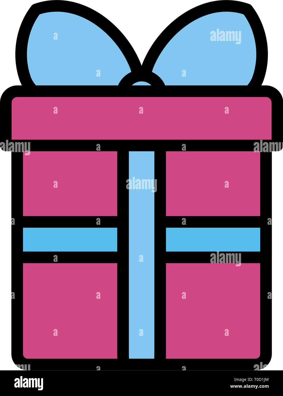 gift box present icon vector illustration design Stock Vector Image ...