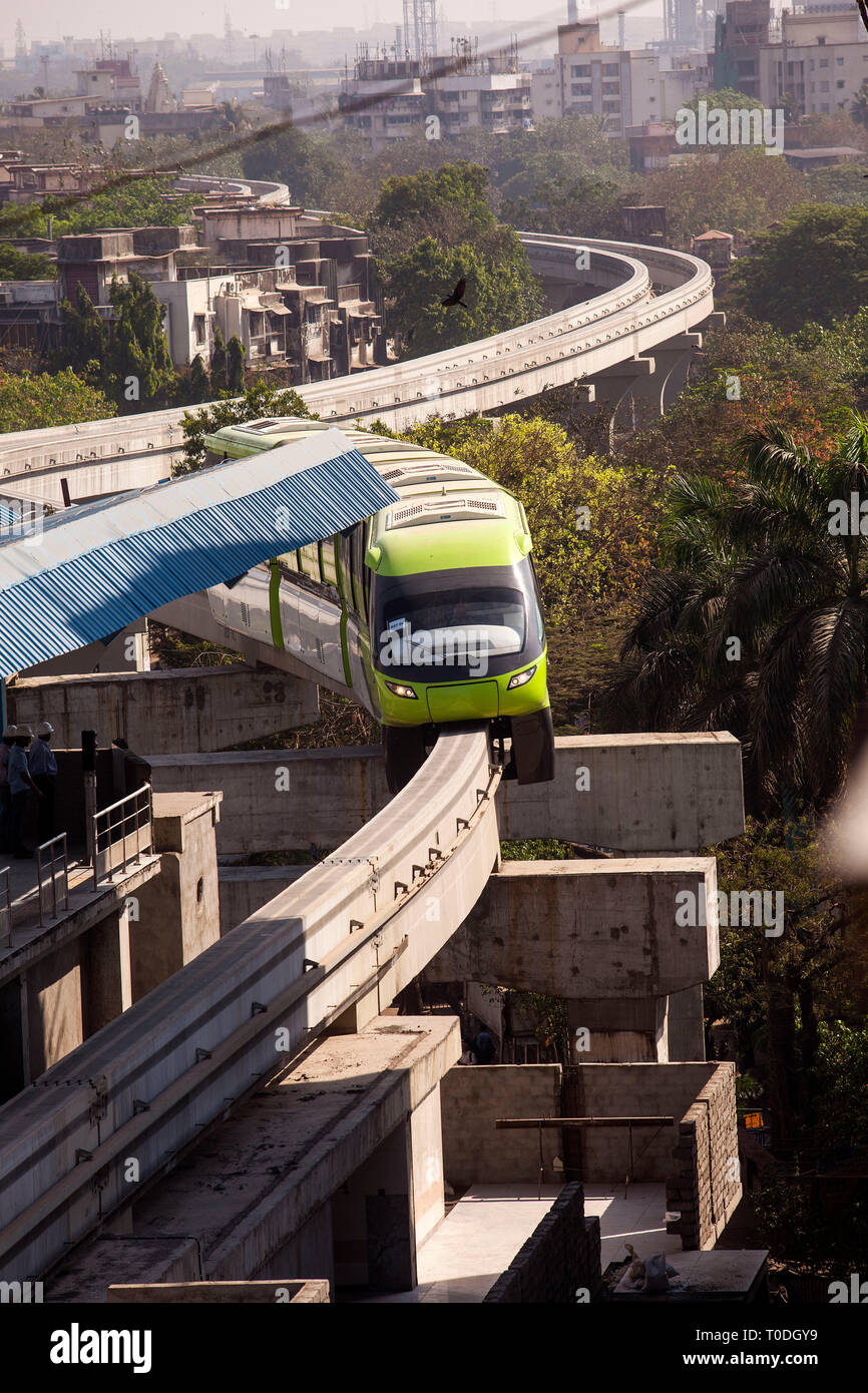 Monorail, Chembur, Mumbai, Maharashtra, India, Asia Stock Photo Alamy
