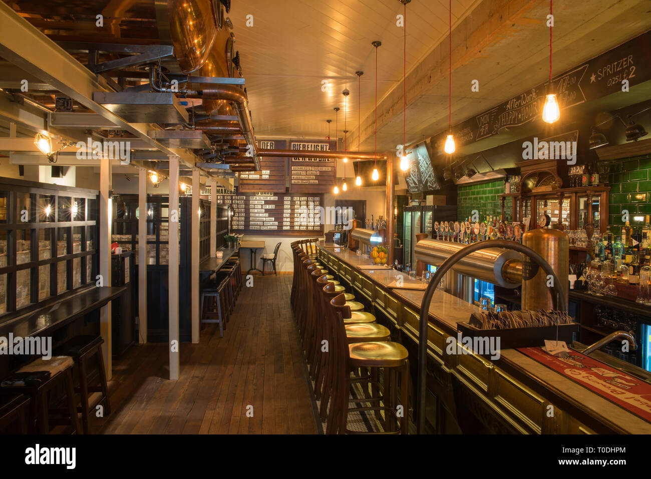 österreich Wien 7 Zieglergasse 42 The Brickmakers Pub And Kitchen Stock Photo Alamy