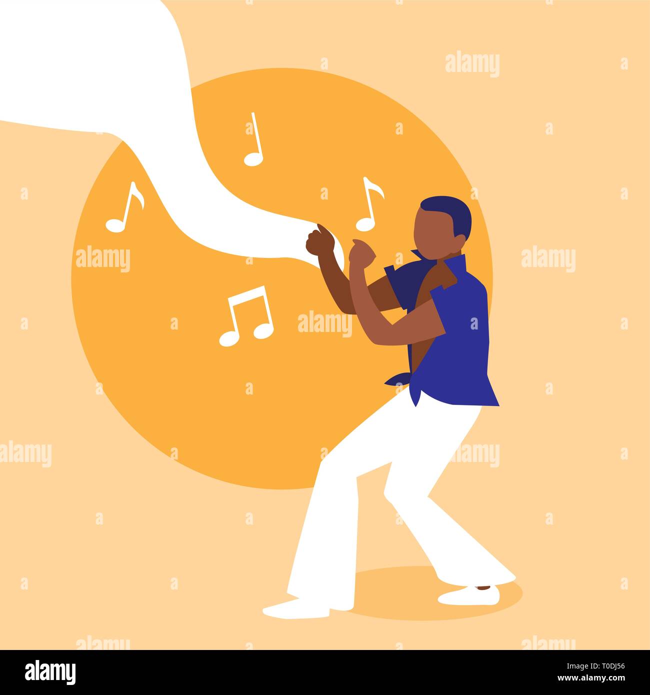 Afro jazz musician Stock Vector Images - Alamy