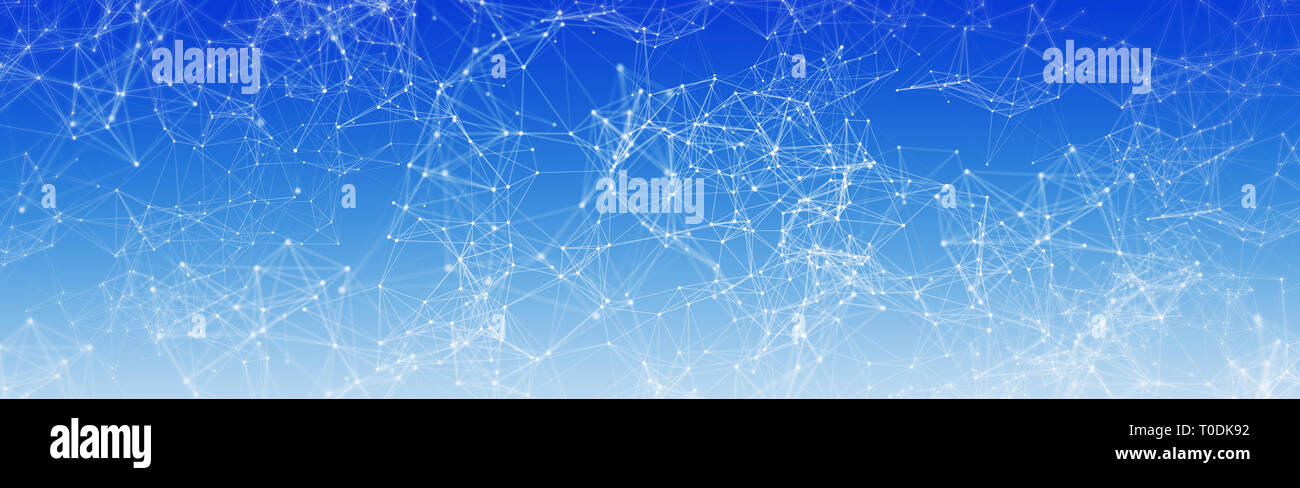 Polygon Plexus Design Stock Photo Alamy