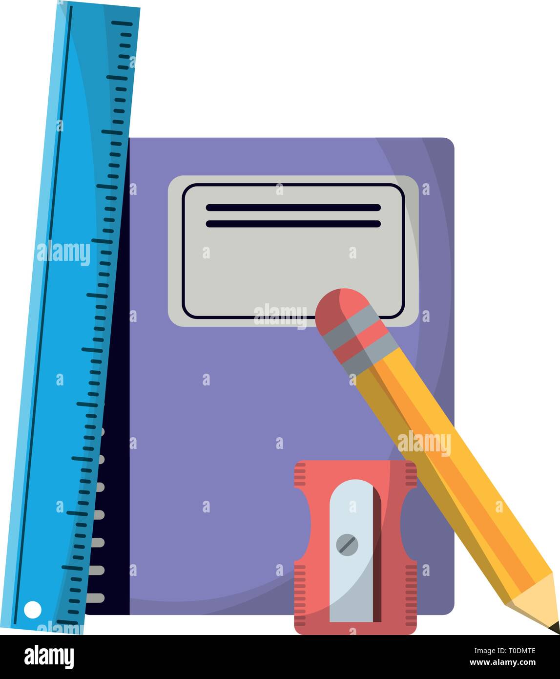 School utensils and supplies Stock Vector Image & Art Alamy
