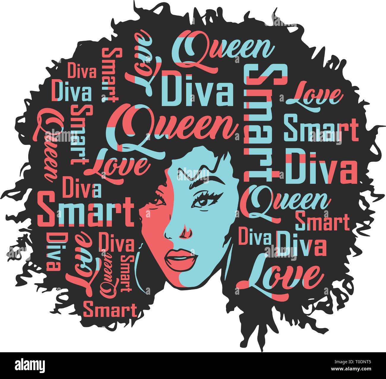 Download Afro Woman Svg Nubian Beautiful Classy Lady Make Up Model Melanin African American Ethnic Stock Vector Image Art Alamy