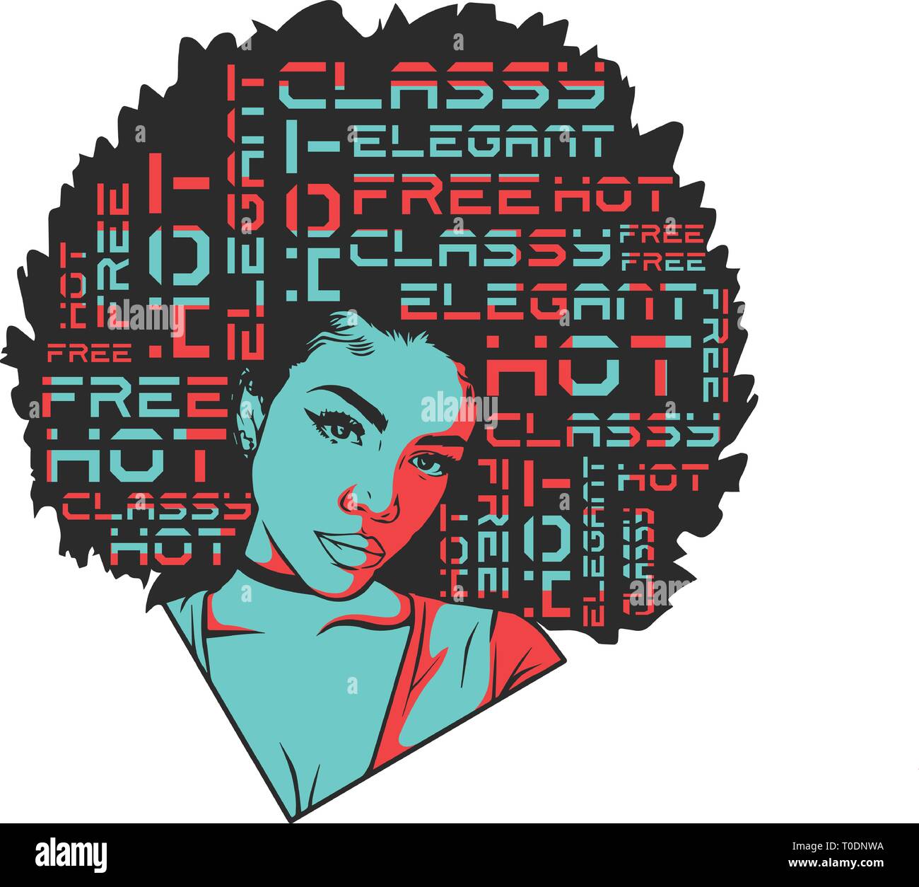 Download Afro Woman Svg Nubian Beautiful Classy Lady Make Up Model Melanin African American Ethnic Stock Vector Image Art Alamy