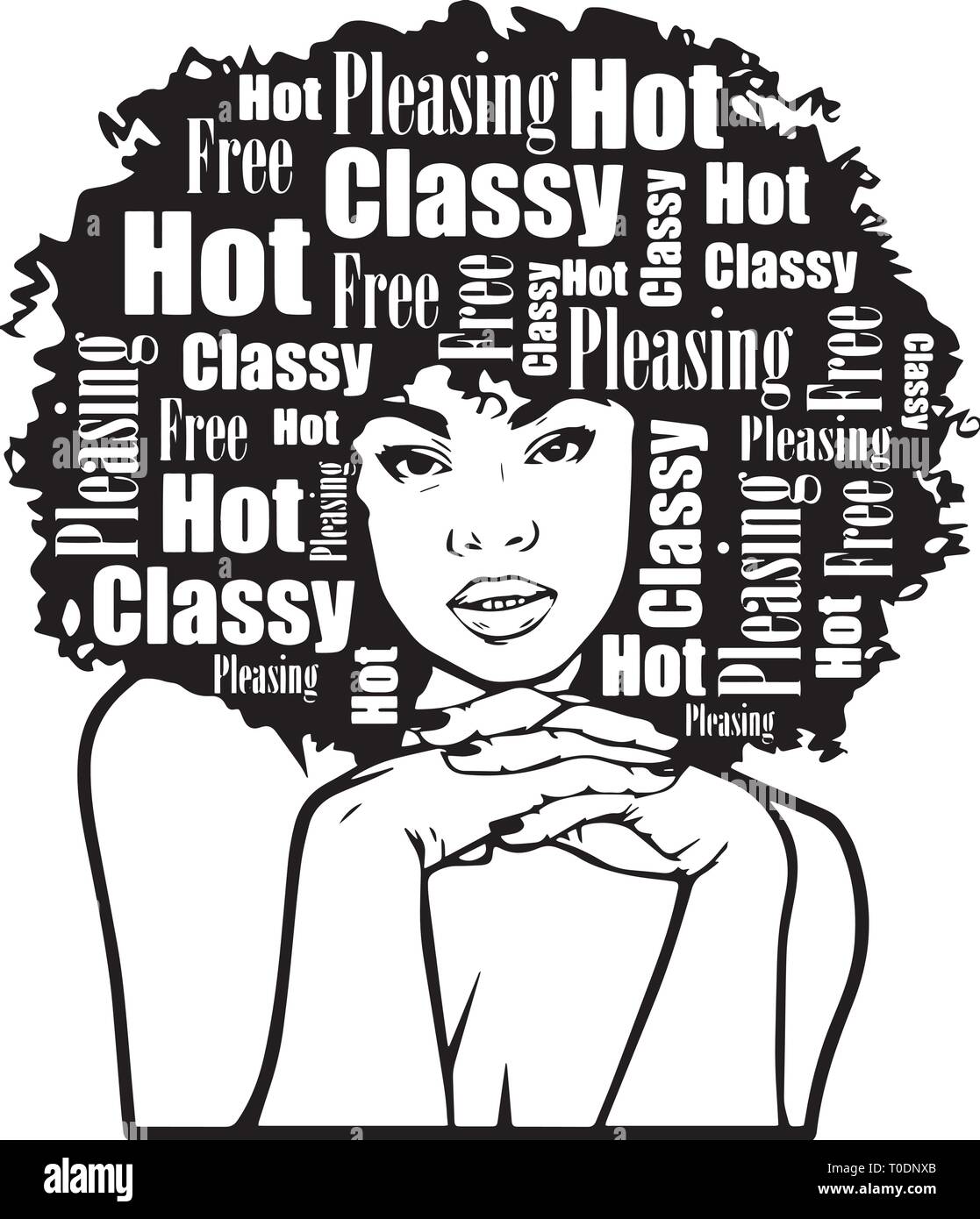 Download Afro Woman Svg Nubian Beautiful Classy Lady Make Up Model Melanin African American Ethnic Stock Vector Image Art Alamy