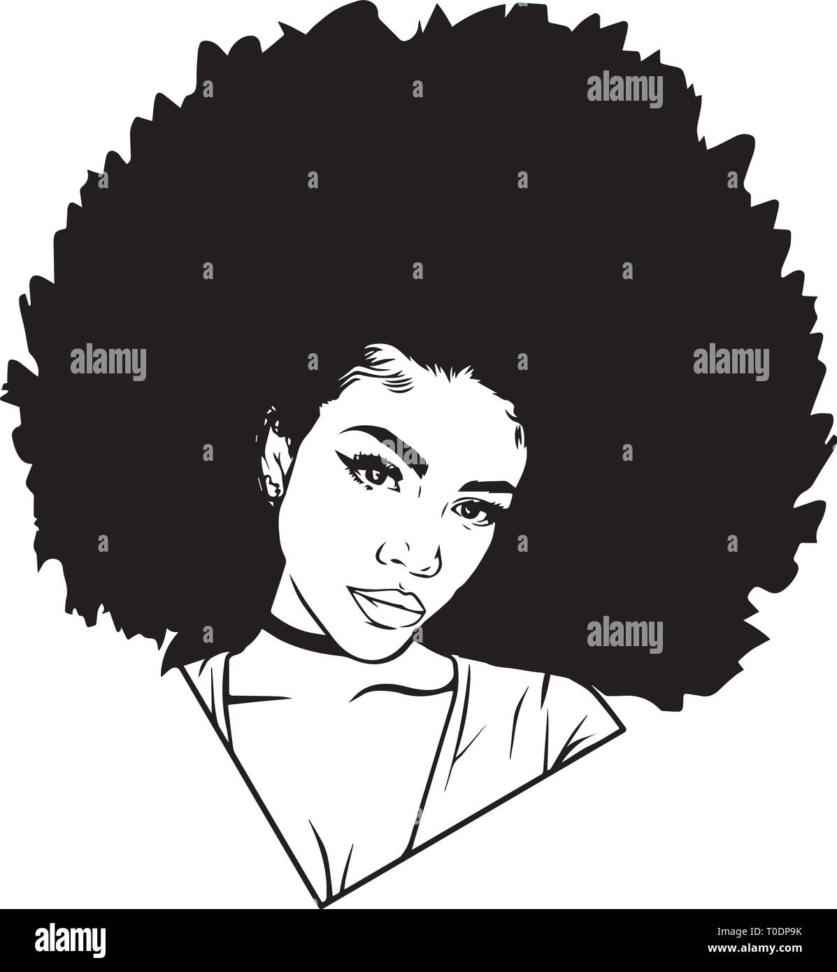 Download Afro Woman Svg Nubian Beautiful Classy Lady Make Up Model Melanin African American Ethnic Stock Vector Image Art Alamy