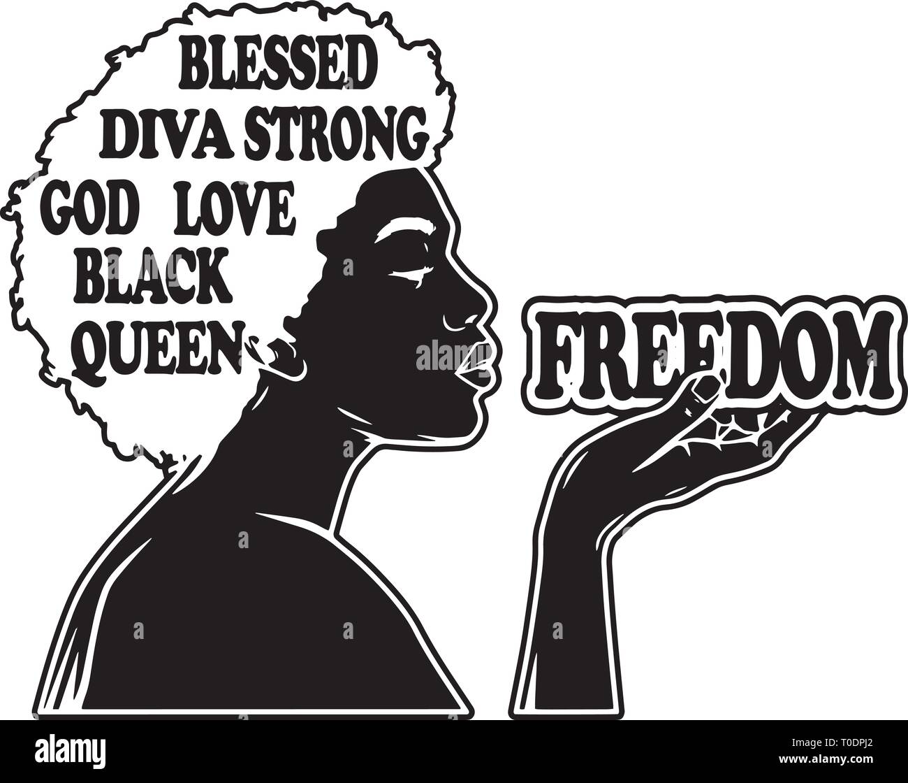 Download Afro Woman Svg Nubian Beautiful Classy Lady Make Up Model Melanin African American Ethnic Stock Vector Image Art Alamy