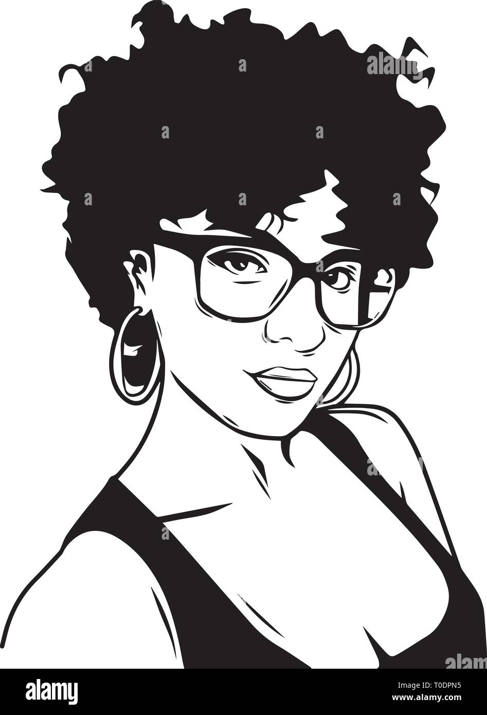 Download Afro Woman Svg Nubian Beautiful Classy Lady Make Up Model Melanin African American Ethnic Stock Vector Image Art Alamy