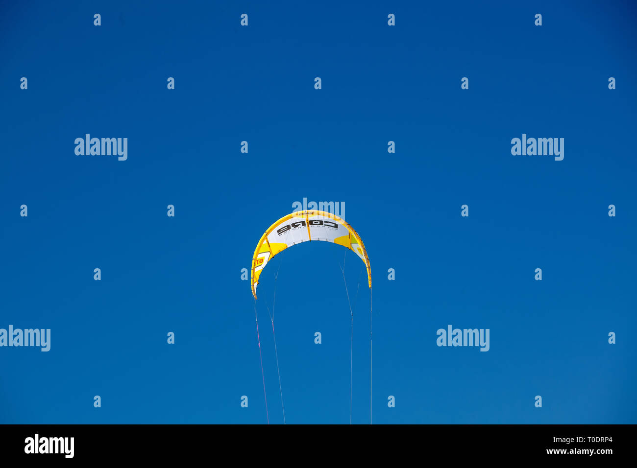 Kite surfer Perth Western Australia Stock Photo Alamy