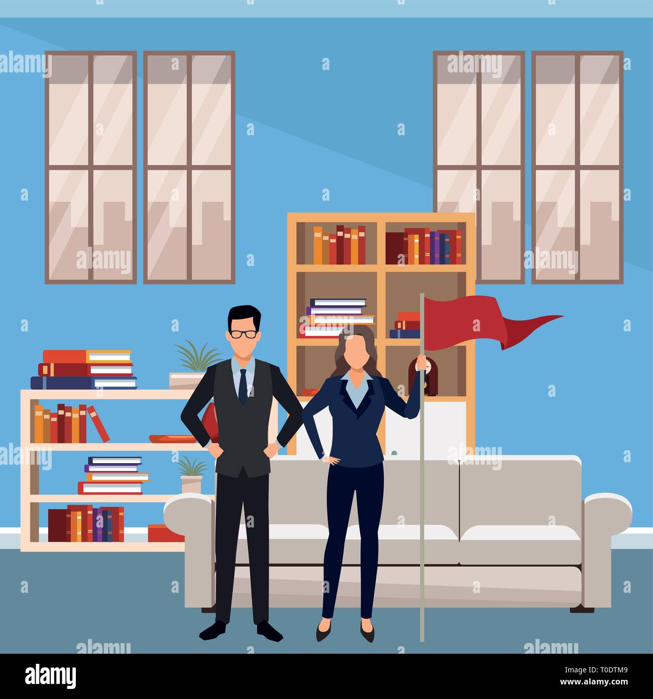 executive business cartoon Stock Vector Image & Art - Alamy