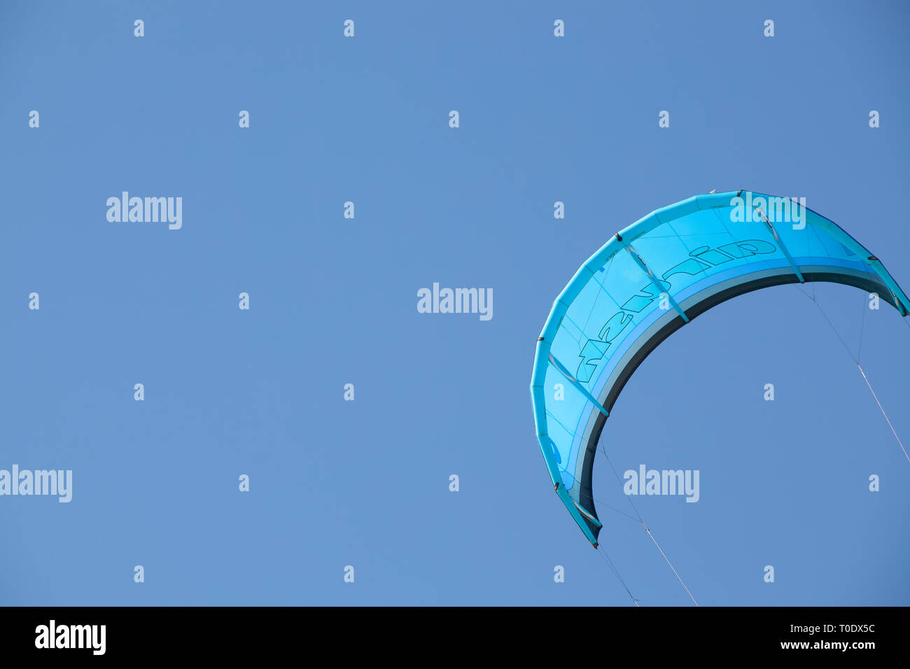 Kite surfer Perth Western Australia Stock Photo Alamy