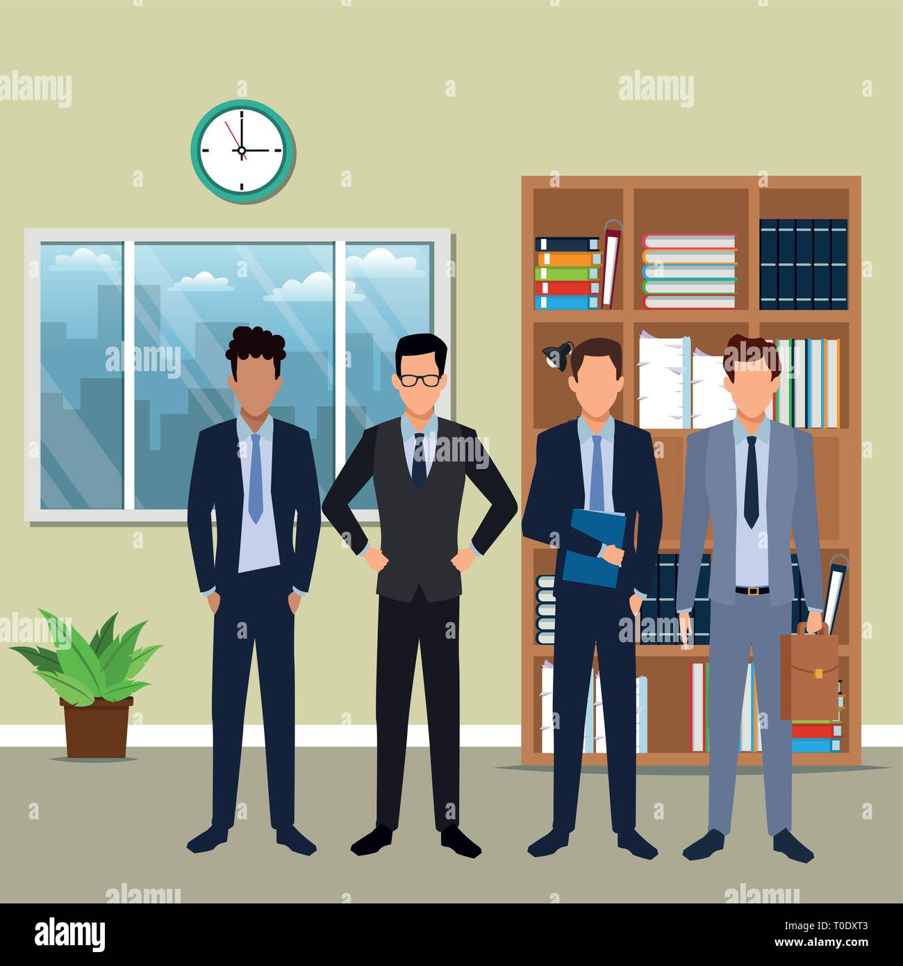 executive business cartoon Stock Vector Image & Art - Alamy