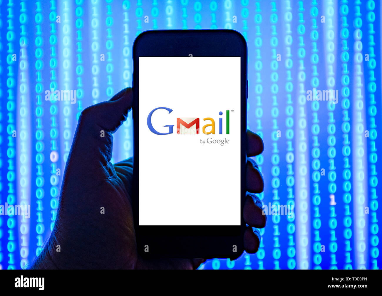 Person Holding Smart Phone With Google Gmail Email Logo Displayed On The Screen Stock Photo Alamy Person Holding Smart Phone With Google Gmail Email Logo Displayed On The Screen Stock Photo Alamy
