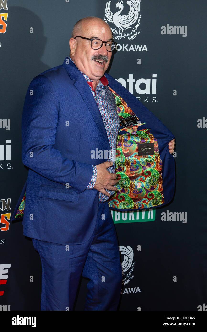 Los Angeles, USA. 15 March, 2019. Michael Sorich arrives at