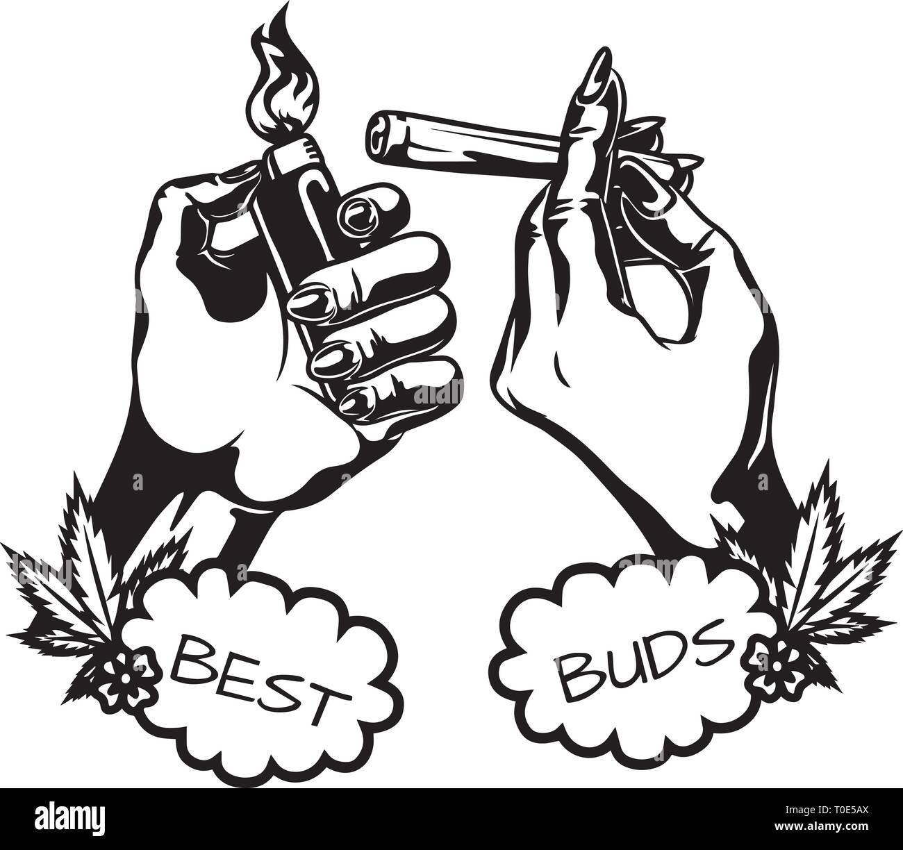 Blunt Weed Cannabis Medical Marijuana Pot Stone High Life Smoker Drug ...
